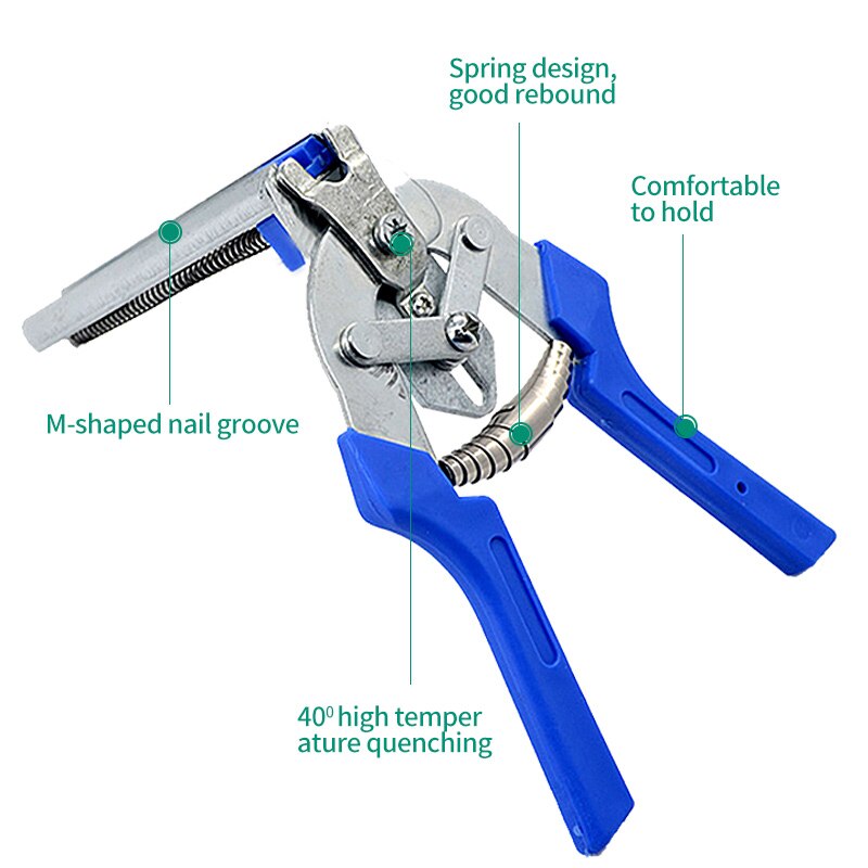 Ring Clamp Pliers Kit: Heavy-Duty Fastening Tool For Cages And