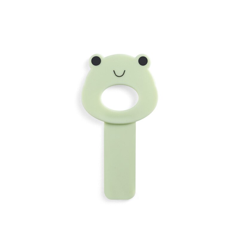 1 Pcs Cartoon Toilet Seat Lifter Toilet Seat Lid Opener Portable Handle Toilet Closet Sticks Holders Flapper Toilet Lifting Lid: Green