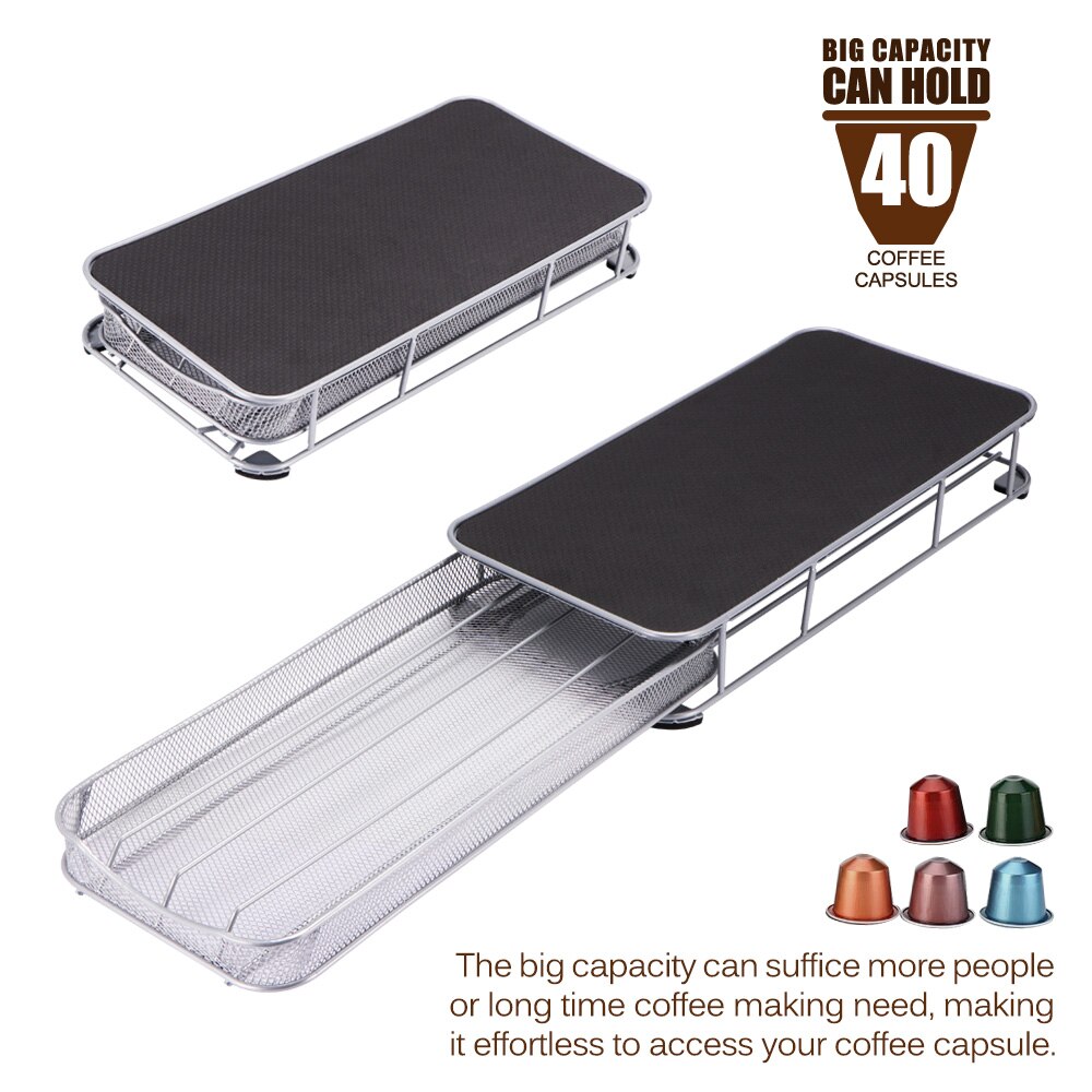 Campers 40 Cups Nespresso Capsules Pods Houder Opslag Stand Rack Lades Koffie Capsules Planken Organisatie
