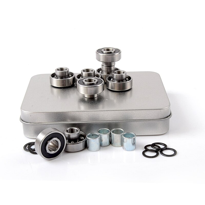 8 Piece / Set Of Ultra Fast Precision Skating Bearings Tight Lock Bearing for Skates Bearing Skateboard Scooter