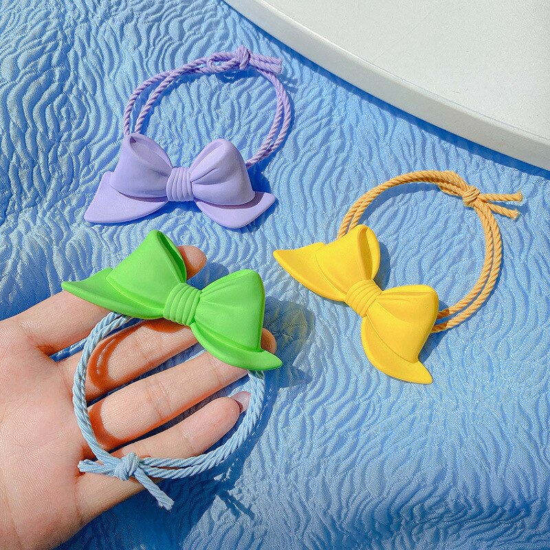 Trójwymiarowa słodka opaska gumka robić włosów cukierki kolor las prosta gumka głowa lina śliczne dziewczyny kucyk stroik