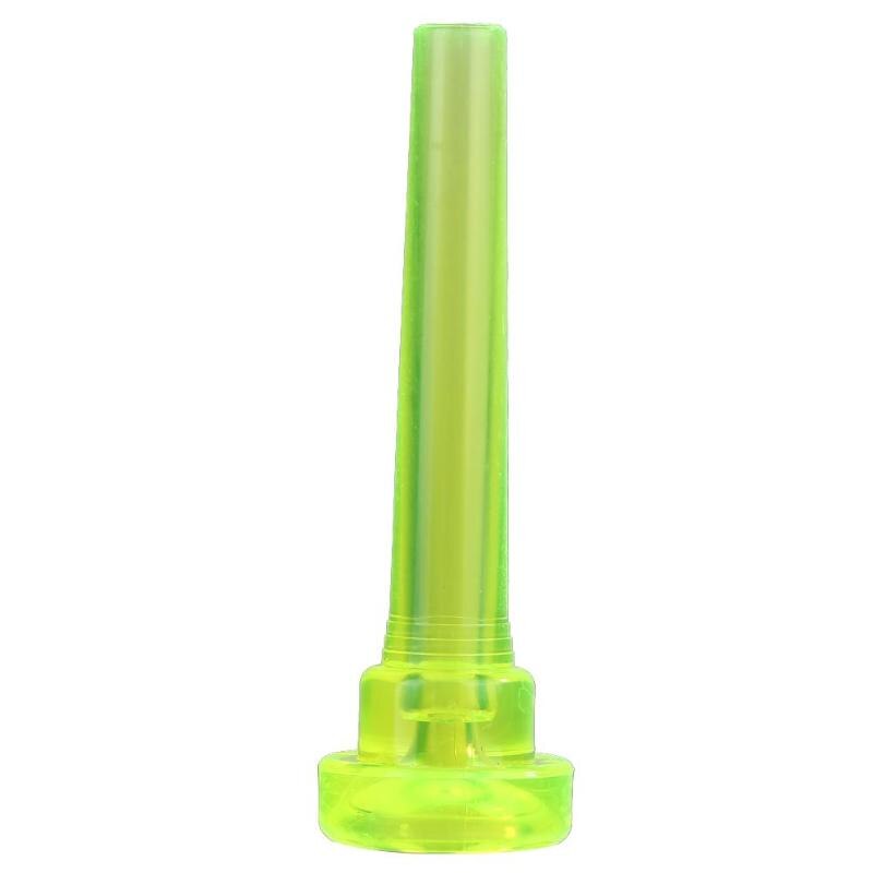 1Pc 3C Plastic Trompet Mondstuk Meg Voor Beginner Musical Trompet Accessoires Multi-Kleuren Muziekinstrument En Accessoires: Fluorescent Green