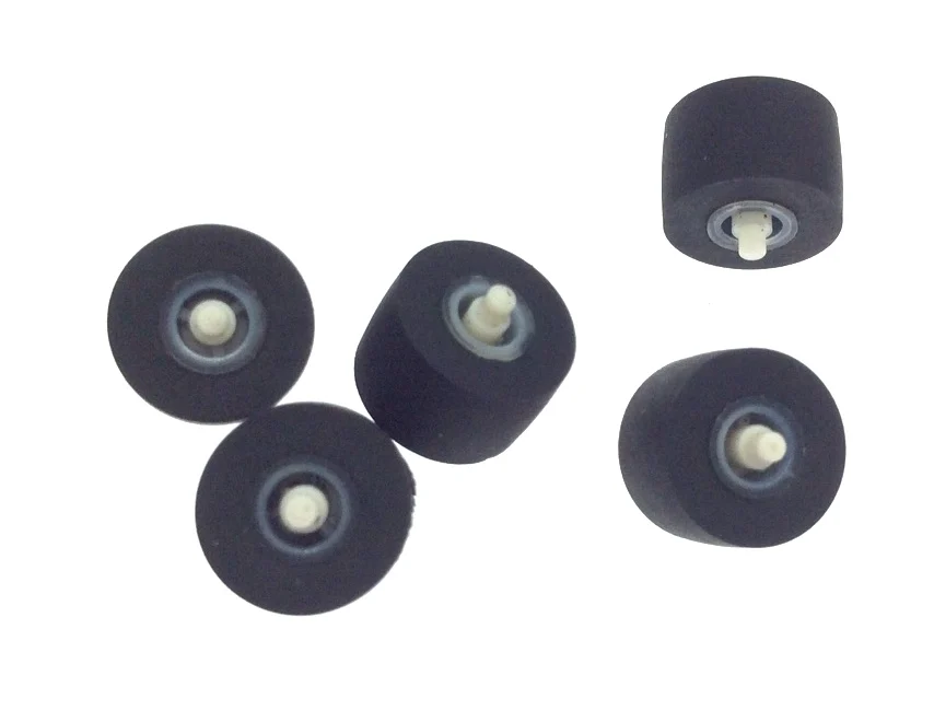 5 sztuk 10mm x 6,5 x 1,5 rolka dociskowa robić magnetofonu magnetofonowego odtwarzacz kasetowy stereofoniczny guma