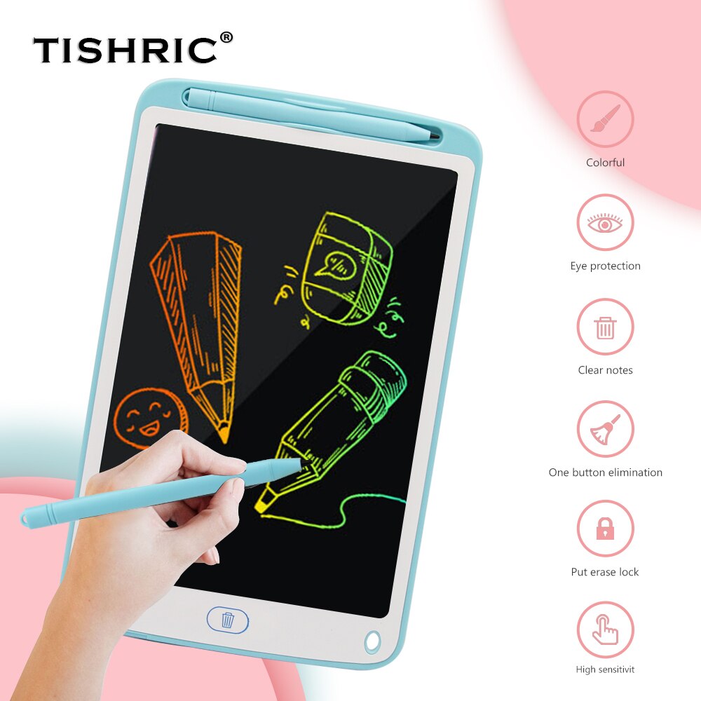 10 Inch Graphics Tablet For Drawing LCD writing Tablet For Kids Board For Notes Board Paintin Light Drawing Padg