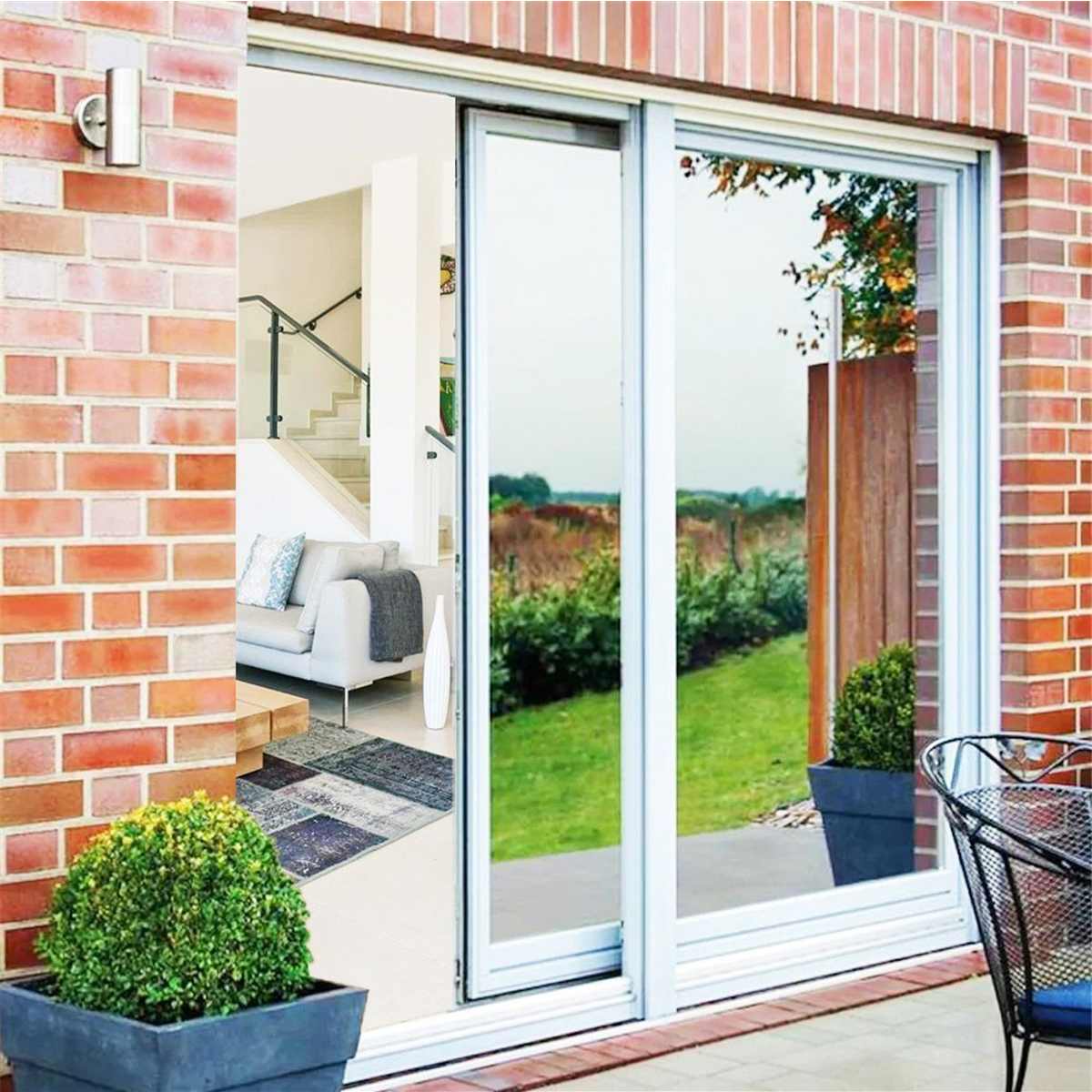 45/60/90cm One Way Mirror Window Film Vinyl Self-adhesive Reflective Solar film Privacy Window Tint for Home