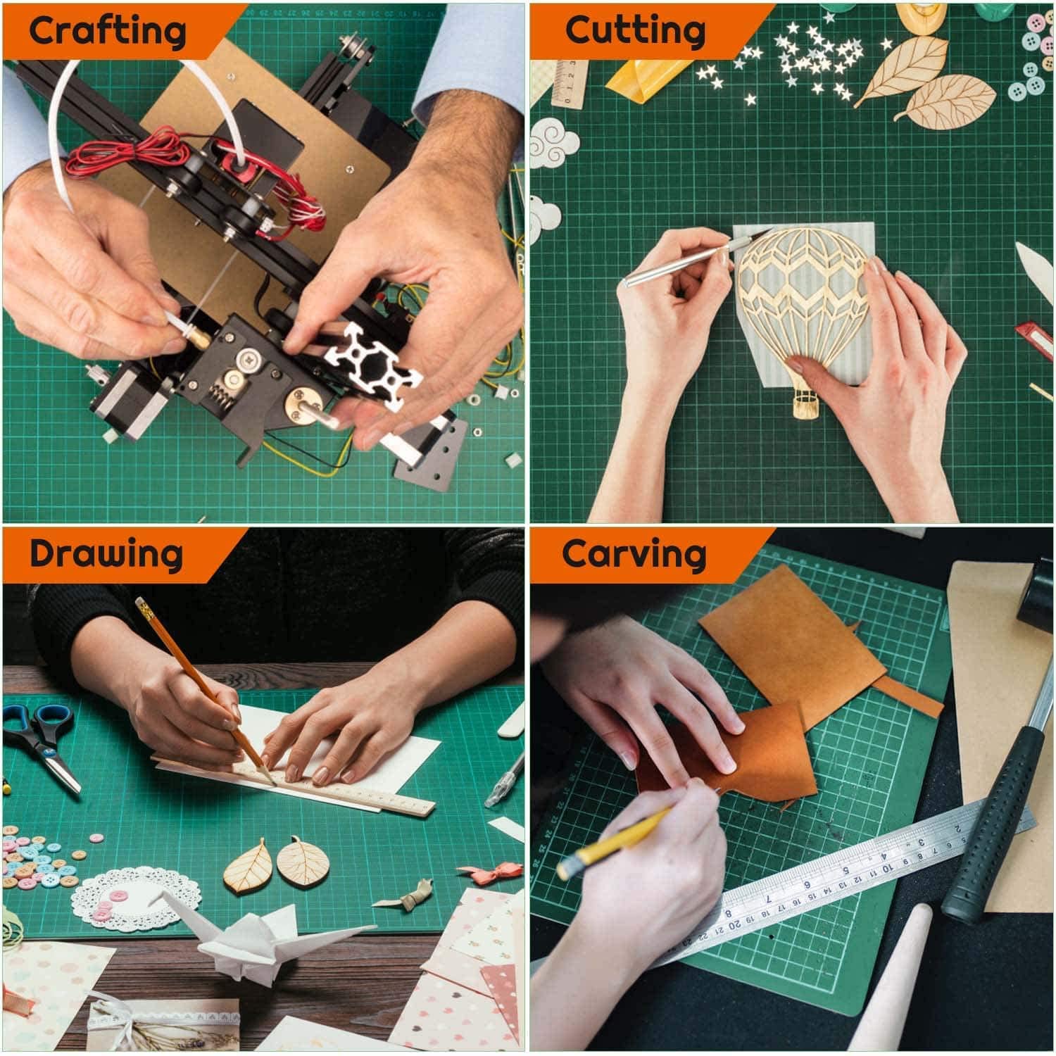 Dubbelzijdig Snijden Mat A3 A4 A5 Craft Board Voor Naaien Ambachten Stof Precisie Scrapbooking Patchwork Tool Plaat Diy Supplies