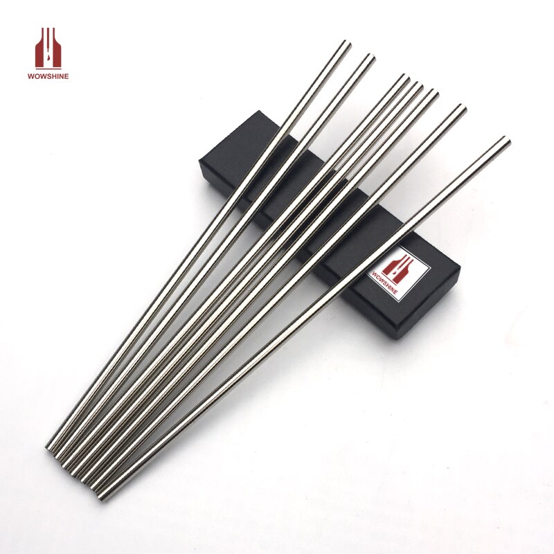 ! 10pcs/lot 10.5"/267mm straight 18/8 rust free stainless steel with round ends and a brush as