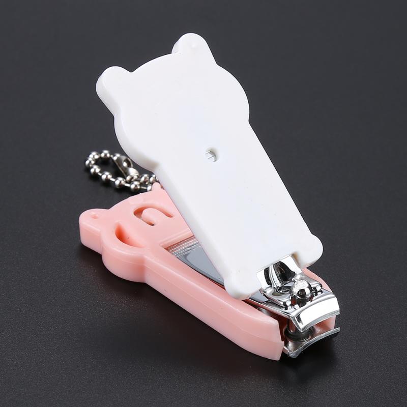 1Pcs Cartoon Roestvrij Staal Nagelknipper Leuke Pasgeboren Baby Vinger Trimmer Baby Clippers Schaar Baby Nail Care Nail Cutters