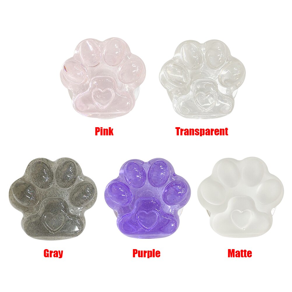 Mobile Phone Bracket Mount Cute Animal Claw Paw Airbag Expanding Stand Phone Finger Holder Support for iPhone Samsung Xiaomi