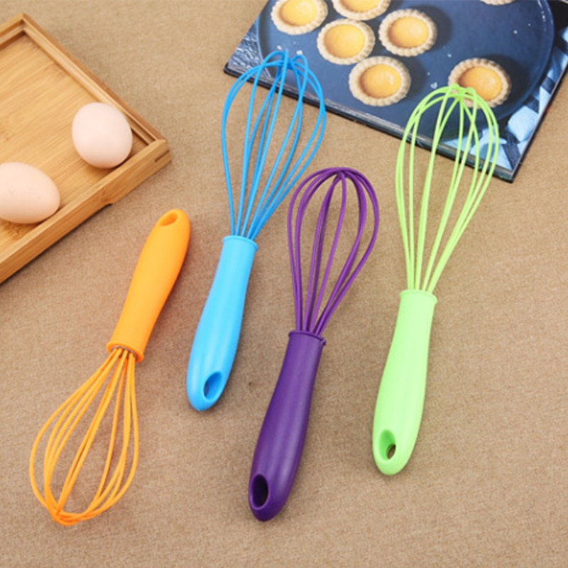 12 Inch Siliconen Handleiding Eiklopper Hand Whisk Mixer Keuken Gereedschappen Boter Blende Batidor De Huevos Венчик Bakken Tool