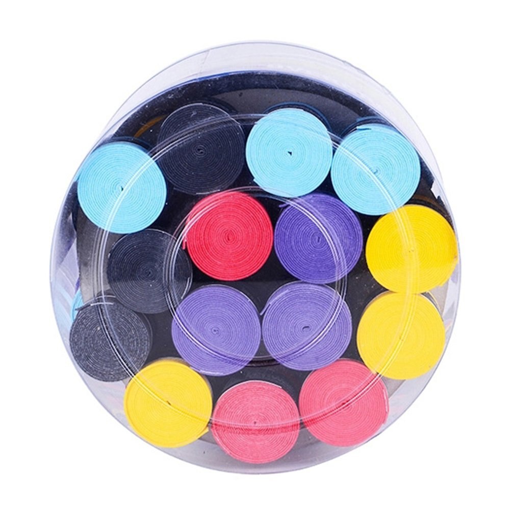 Elastische Druk Punt Dunne Gedeelte Droog Zweet-Absorberend Rubber Band Tennis Racket Badminton Racket Hengel Universele