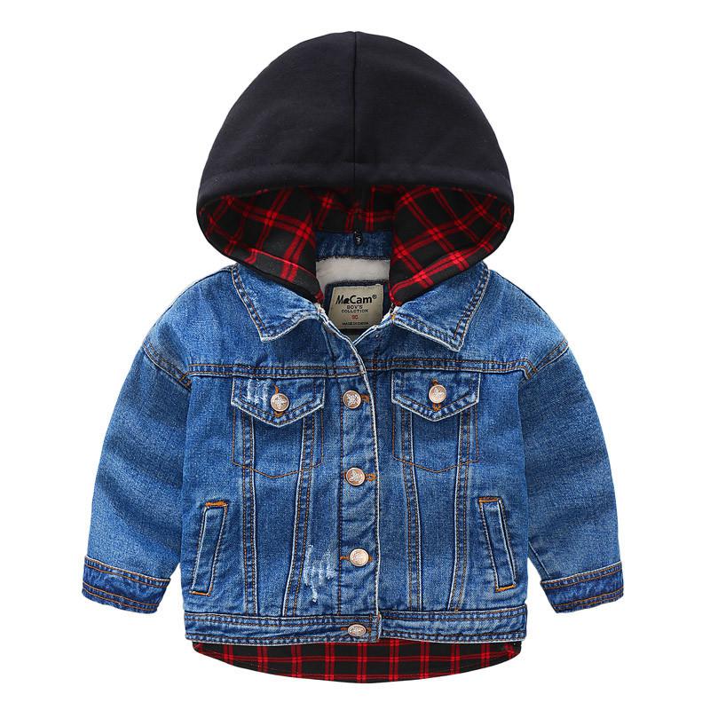 frühjahr Neue Kinder Jungen Jacke Mit Kapuze Langarm Cartoon Mäntel Jacke Für Baby Tops Infant Jungen Mantel jungen Jacke