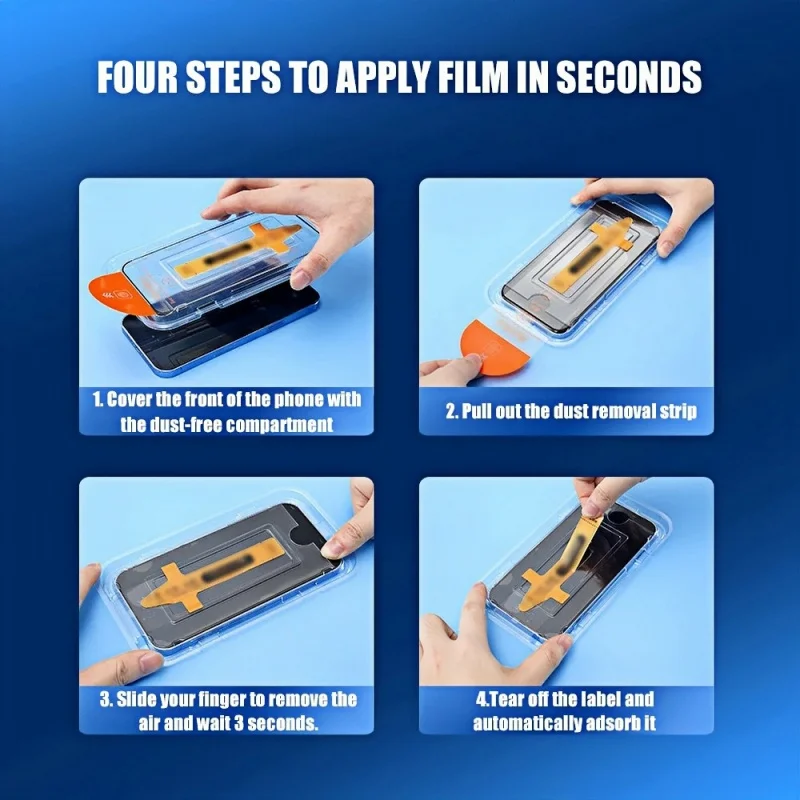 For Xiaomi POCO X7 Pro Premium Tempered Glass Fingerprint Unlock Glass For Xiaomi POCO X7Pro X6Pro Dust Free Screen Protector