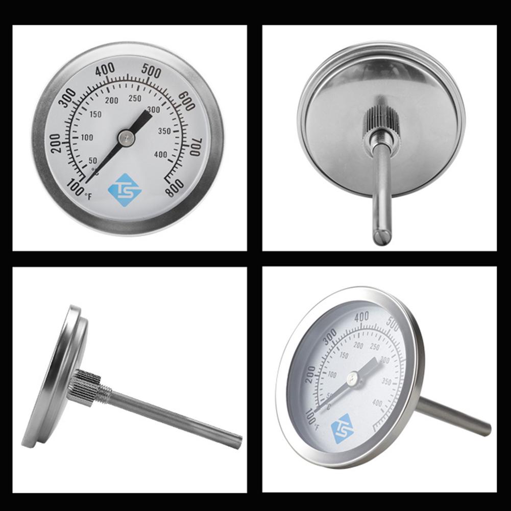 Oven Thermometer Barbecue BBQ Smoker Grill Stainless Steel Digital Thermometer Kitchen Accurate Fast Response Temperature Gauge