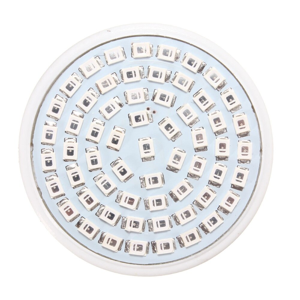 E27 3W 3528SMD LED Full Spectrum Flower Plant Growth Light Hydroponics