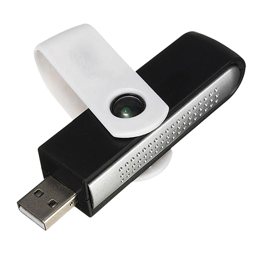 Mini USB Portable Rotary Office Home Auto Fresh Ionic Air Purifier Ionizer