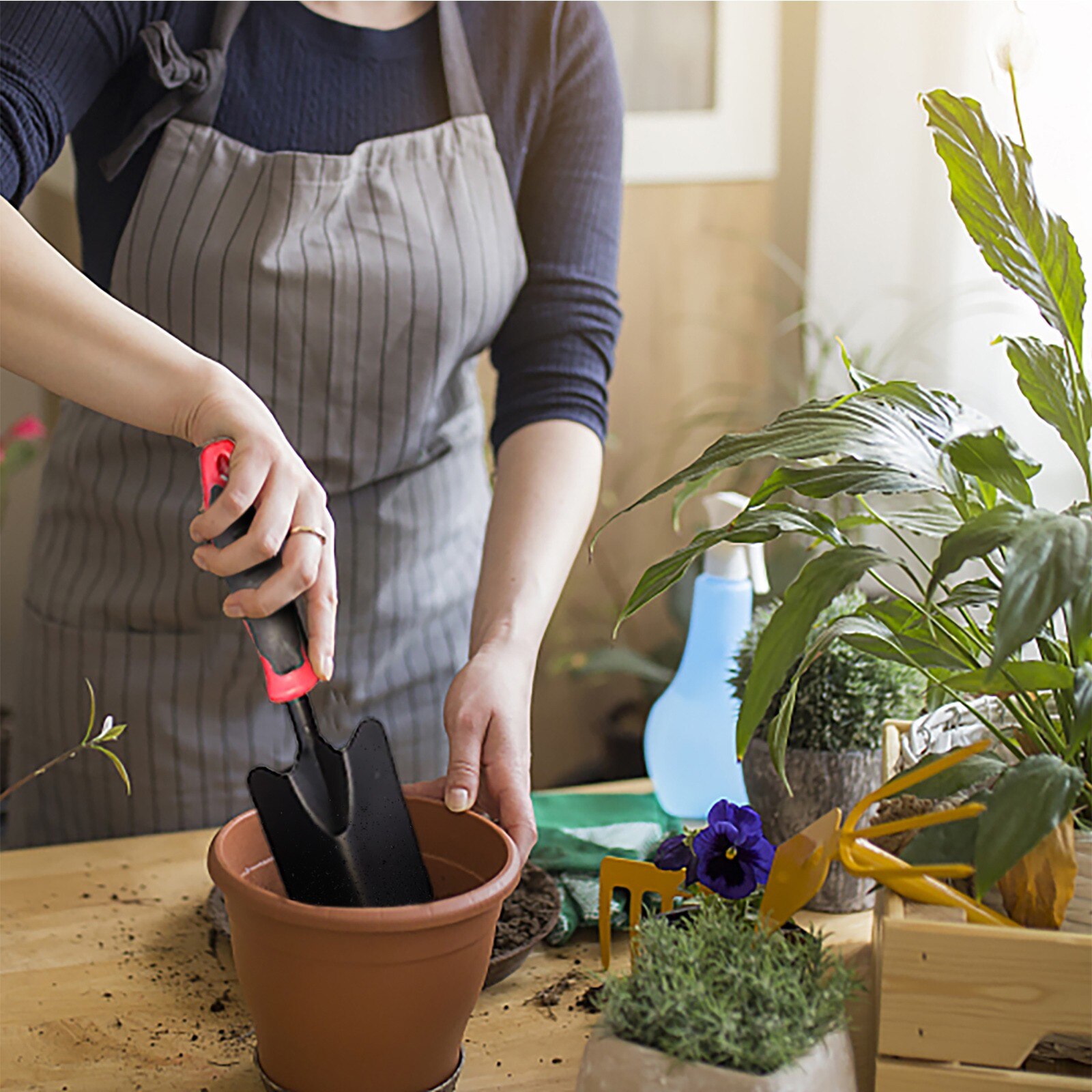 Lawn Garden Tools Digging Weeding Planting Household Gardening Tools Weeder Tools With Ergonomic Handle Garden Lawn Farmland