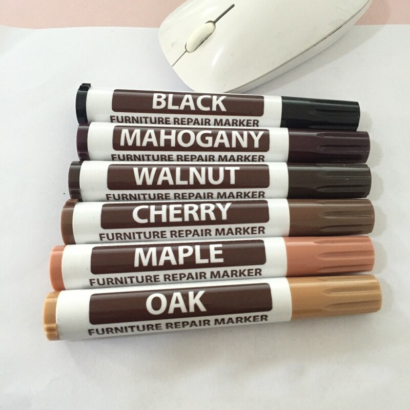 Wood Furniture Repair Pen Markers Scratch Filler Paint Remover For Wooden Cabinet Floor Tables Chairs