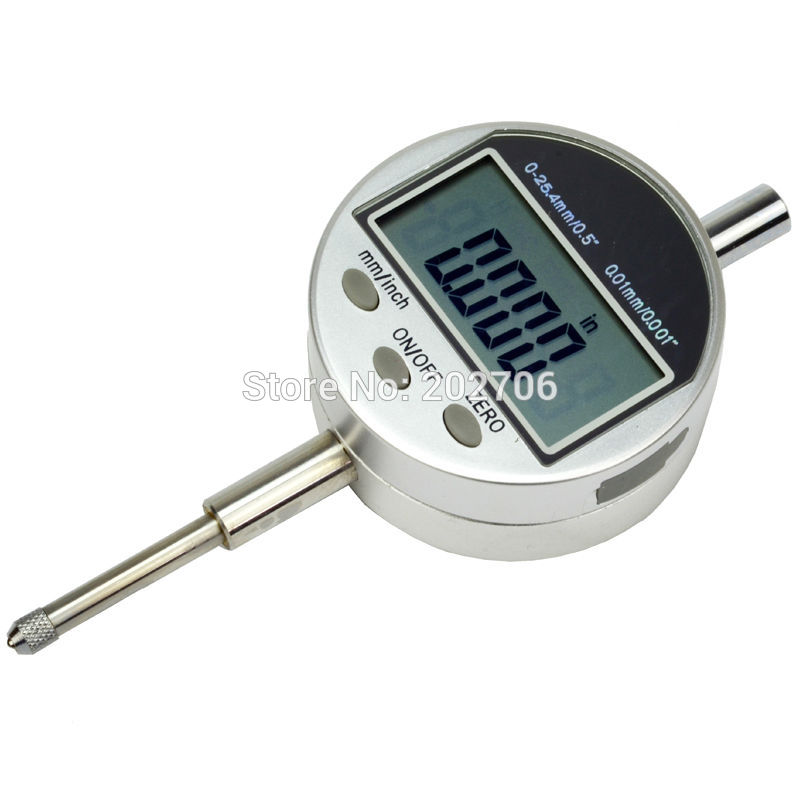 0-25.4 Mm/1 Inch Digitale Indicator Elektronische Wijzerplaat Indicator Digitale Wijzerplaat Gauge Precision Tool 0.01 Mm/ 0.0005 &quot;Tester Gereedschap
