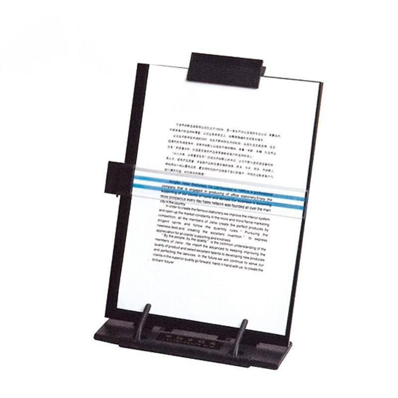Metal Adjustable Computer Document Holder Book Rack Stand Reading Typing Frame
