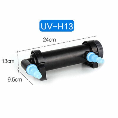 JEBO UV lampe fisch Panzer Sterilisation lampe UV algen entfernung Aquarium Anlage Mini Nano Serie Wasser Reiniger Filter: UV-H13