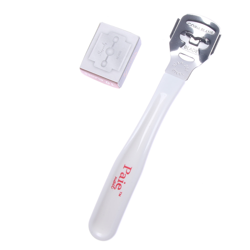 Callus Remover Hard Dead Skin Corn Cutter Shaver Pedicure Foot Tool + 10 Blades