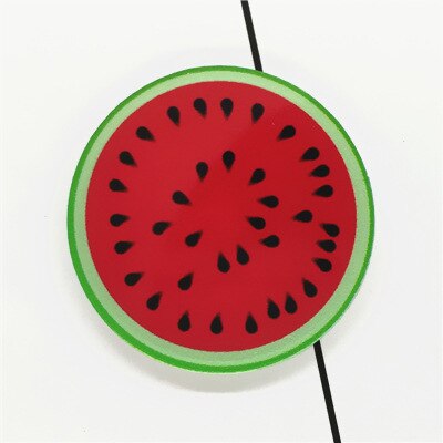 Mooie Watermeloen Aardbei Lemon Broche Acryl Pin Badges Pictogrammen Op De Rugzak Medaille Decoratie Badge Voor Kleding: M