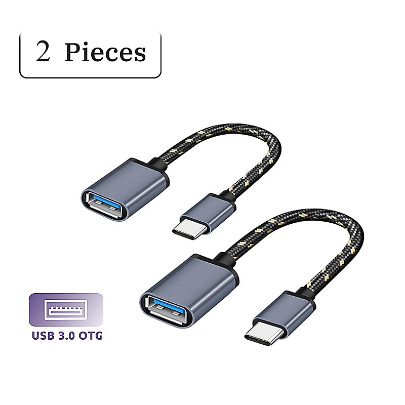 Yosam Usb C Naar Usb Adapter Otg Kabel Usb Type C Male Naar Usb 3.0 Female Kabel Adapter Voor Macbook pro Smartphone Type-C Adapter: Default Title