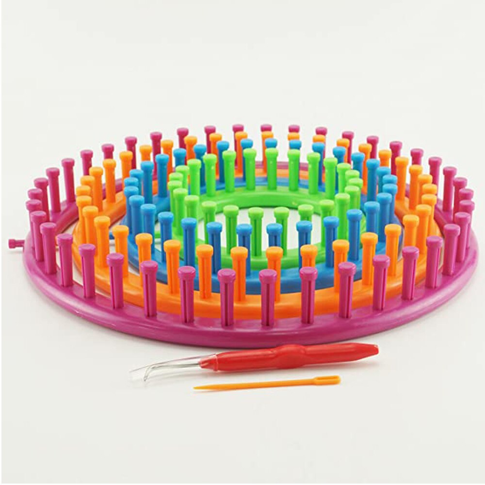 14/19/24/29 Cm Set Van Ronde Plastic Breien Machin... – Grandado