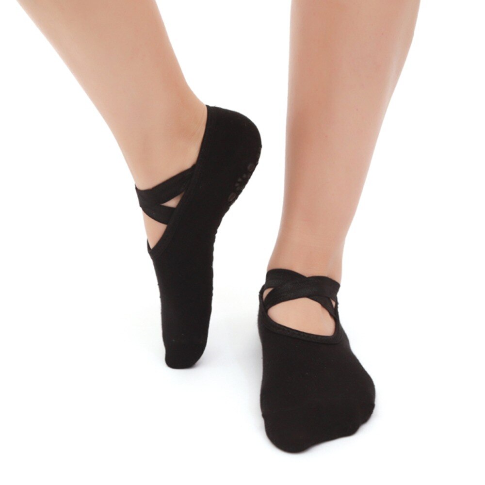 Vrouwen Professionele Anti Slip Bandage Sport Yoga Sokken Dames Ventilatie Pilates Ballet Sokken Dans Sok Slippers