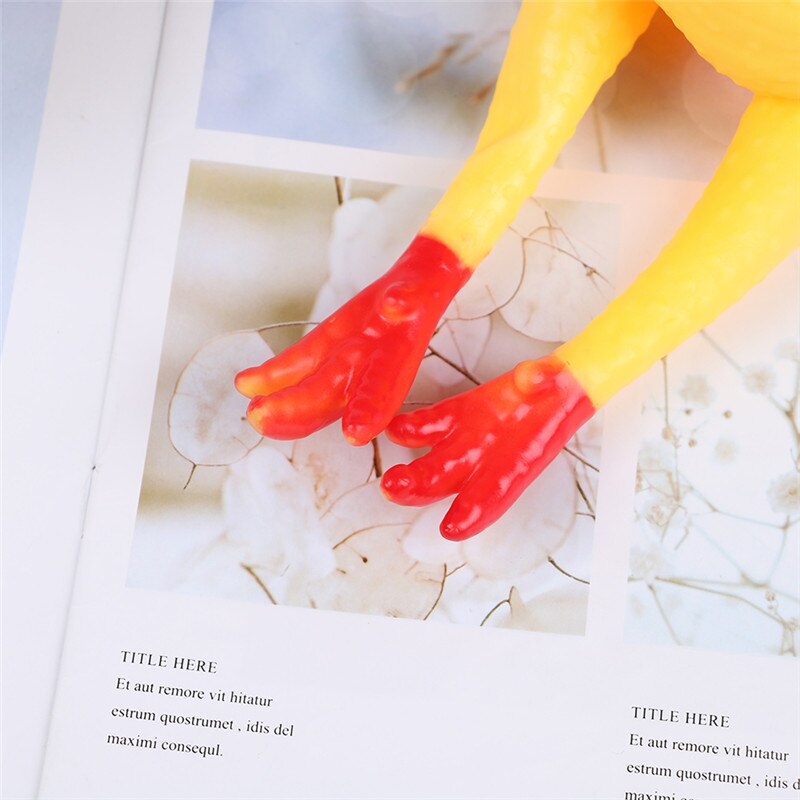 1 stücke 17cm 31cm 41cm Schreien Huhn quetschen Klang-Spielzeug Haustiere Spielzeug Produkt Hund Spielzeug Shrilling Dekompression werkzeug Lustige Spielereien