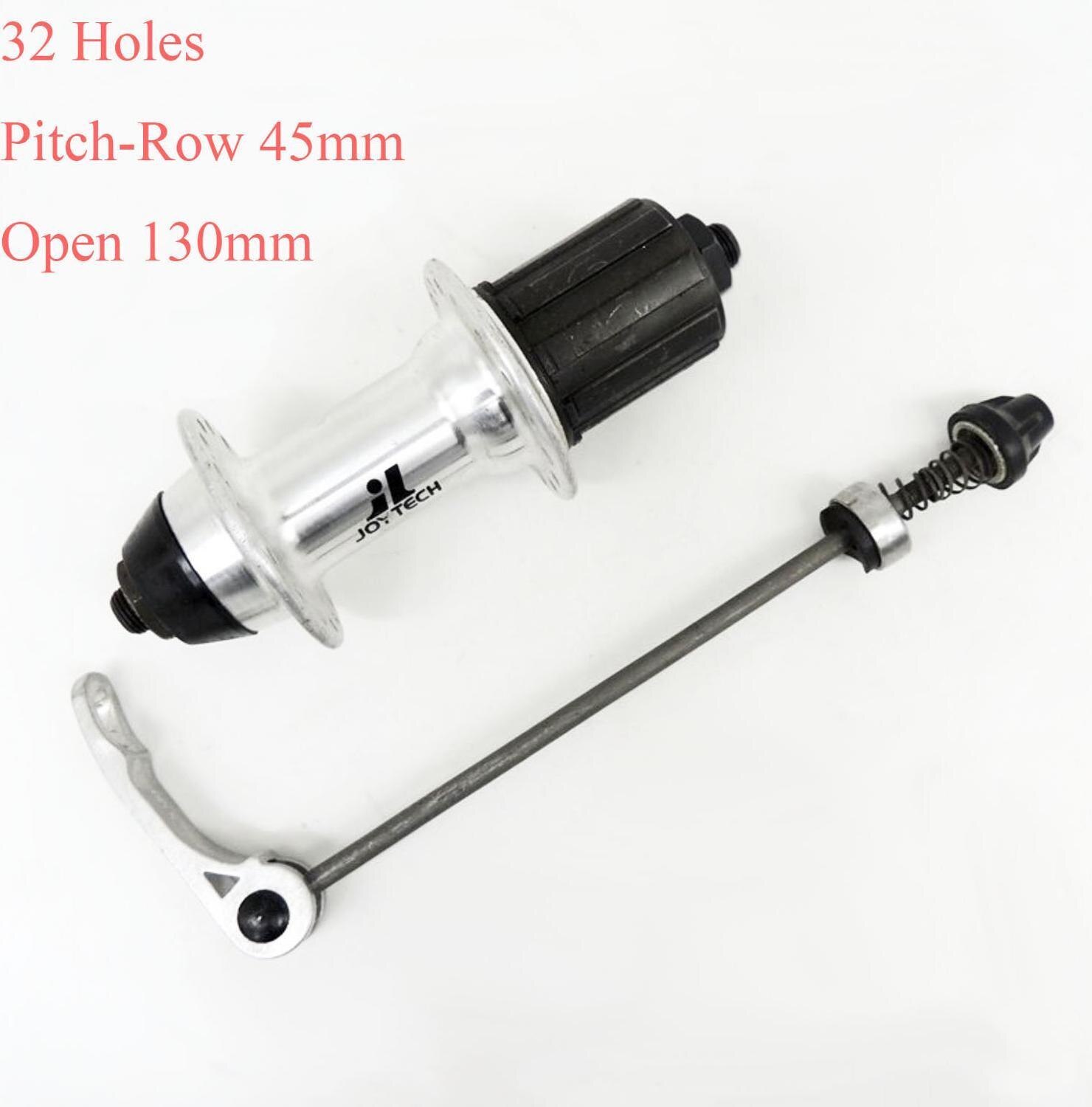 Road Bike Rear Hub 28/32/36Hole Mountain Bike Hub 8/9/10 Speed Cassette V Brake 130-135mm Bicycle Accessories: SliverB