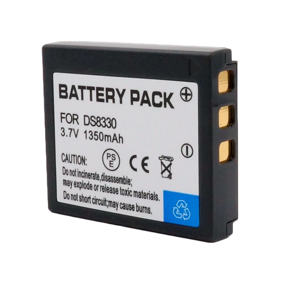 Whcyonline 2 Pezzi 1200 Mah DS-8330 Ds 8330 DS8330 Batterie per Foto/Videocamera per premier DS8330 DS8340 DS8350 SL8 DS8650 DS-888 DS-A350 SL83