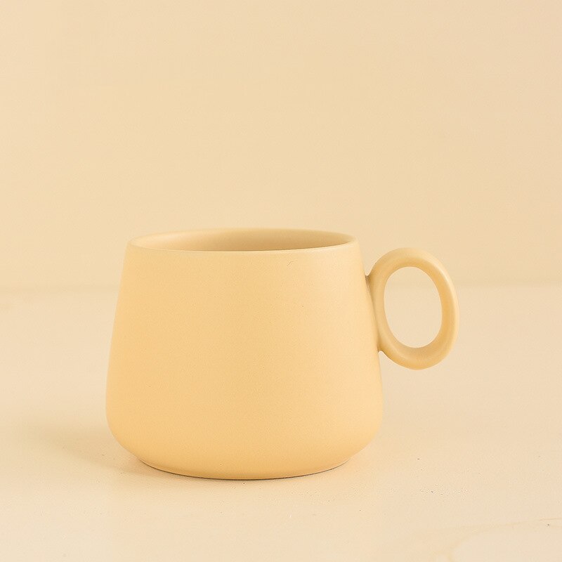 Kreative regenbogen keramik kaffee becher pastell farbe nette Tee Becher tasse tazas de Cafe tassen und becher neuheit latte becher