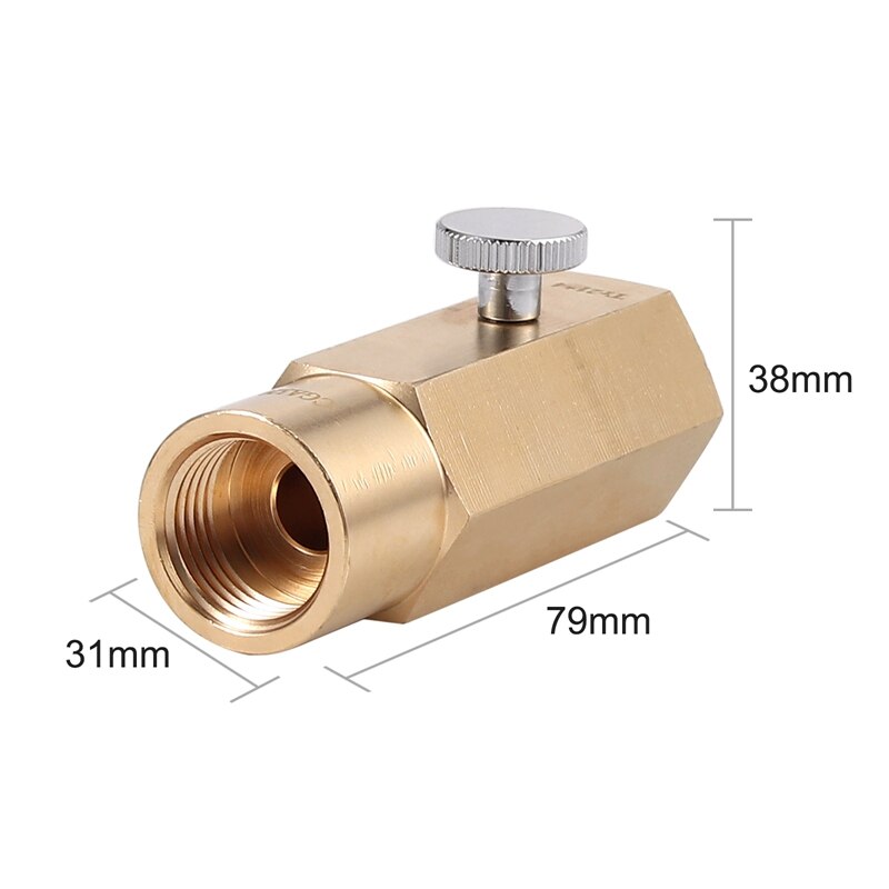 Für SodaStream Panzer CO₂ Nachfüllung Adapter TR21-4 zu CGA320 Verbinder Werkzeug Bausatz
