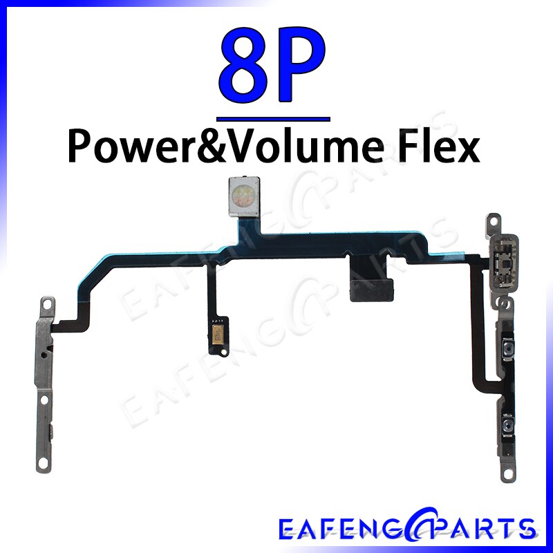 Cable de interruptor para iPhone 5, 5C, 5S, SE, SE2020, 6, 6S, 7, 8 Plus, 6plus, 6splus, 7plus, 8plus: 8Plus Power N Volume