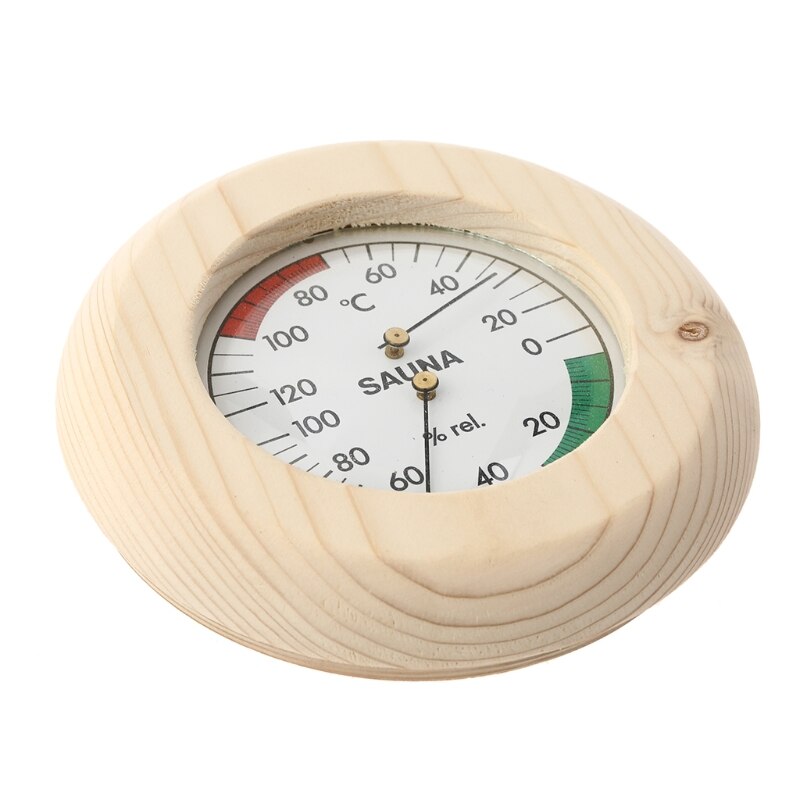 50LB Muur Gehangen Thermo-Hygrometer Sauna Stoom Data Controle Nauwkeurige Indicatie Van Temperatuur En Vocht In Sauna