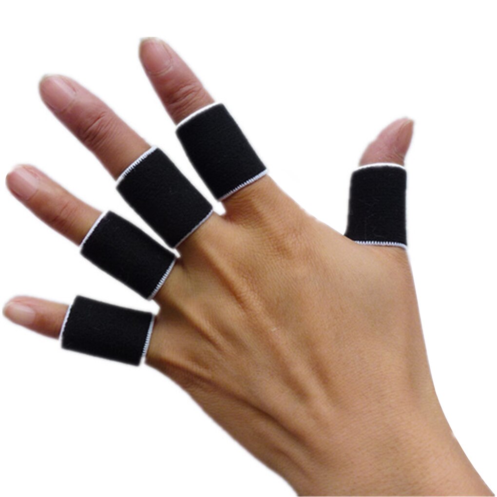 5 Stks/set Knuckle Protector Elastische Sport Knuckle Guard Antislip Beschermen Vinger Hand Brace Bal Sport Bescherming Levert