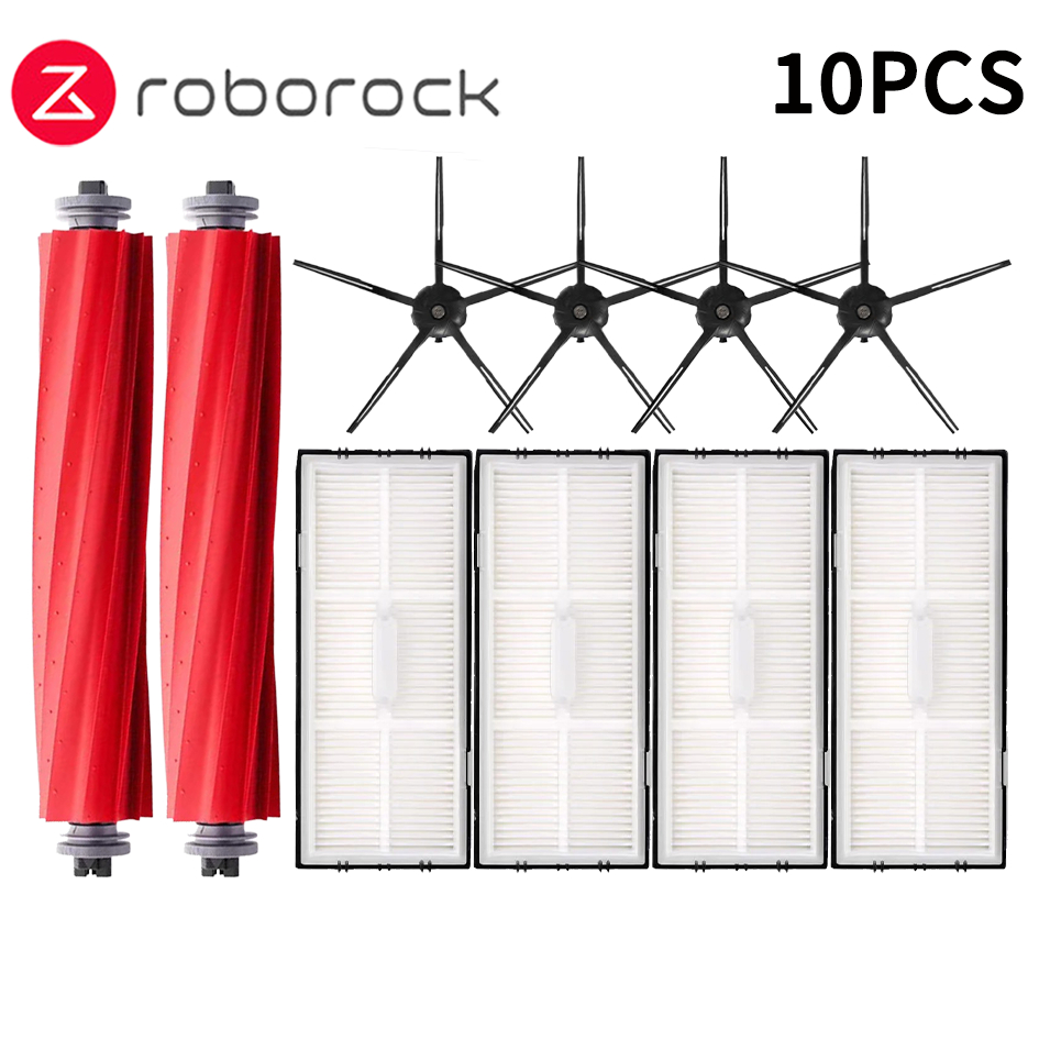 Roborock S7 S70 S7Max T7S T7S Plus Robot Vacuum Cleaner Accessories Main Brush cover Hepa Filter Mop Pad Spare Parts