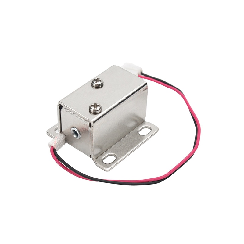 Electronic Lock Catch Door Gate 12V 0.4A Release Assembly Solenoid Access