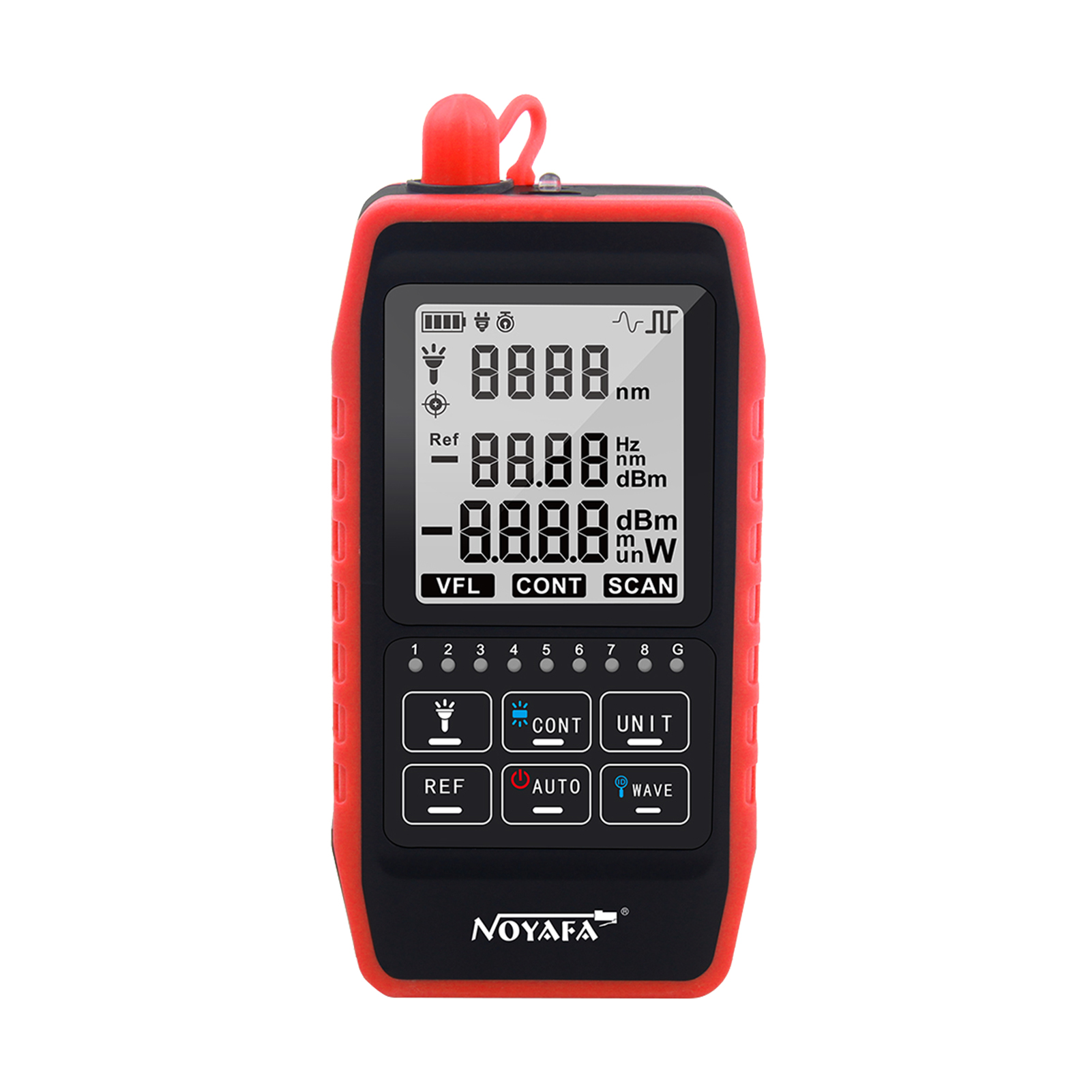 NOYAFA Multifunction MINI Optical Power Meter OPM Visual Fault Locator Network Cable Test Optical Fiber Tester