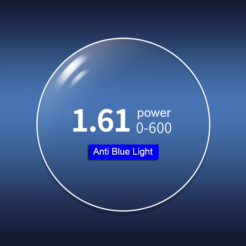 UVLAIK TR90 Glasses Frame Men Women Ultralight Imitation Wood Grain Myopia Spectacle Frame Casual Square Retro Eyeglasses: 1.61 Anti Blue Lens