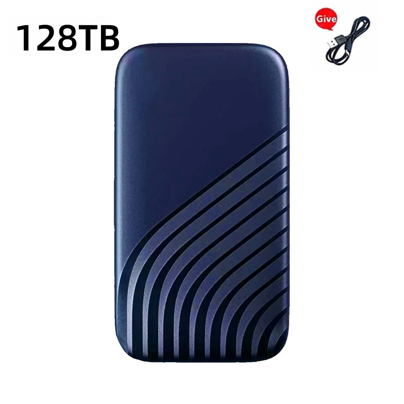 Lenovo SSD Flash Hard Drive External Type-C High Speed USB3.1 2TB 4TB 8TB SSD Storage Portable HD Hard Disk For Laptop: Multicolor