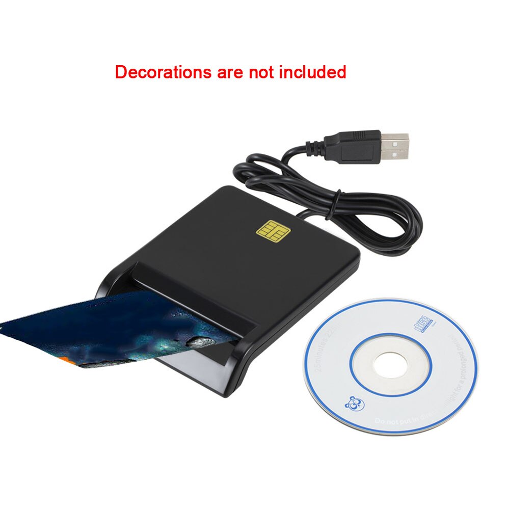 USB 2.0 Electricity Payment Supermaket Post Office IC For Windows Smart Card Reader ATM CAC ID Sim Cloner Connector Government