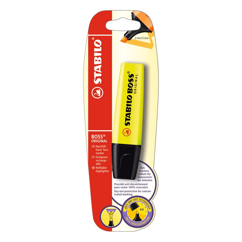 STABILO – stylo Fluorescent 9 couleurs, 1 pièce, marqueur