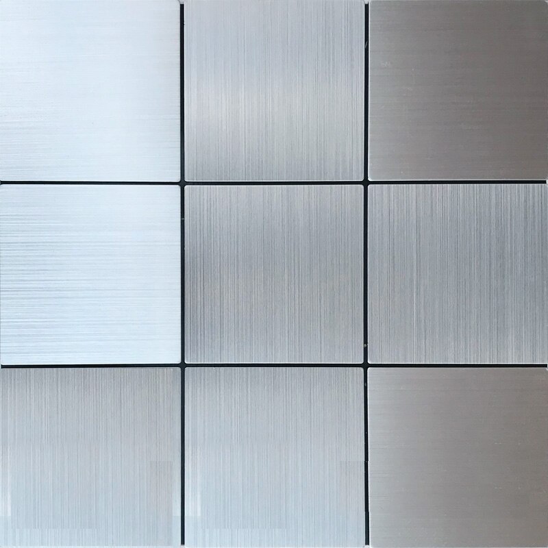 3d metall mosaik väggpanel självhäftande 3d spegel vägg klistermärke keramiska plattor vinyl badrum kök toalett rum tv väggbeläggning: B