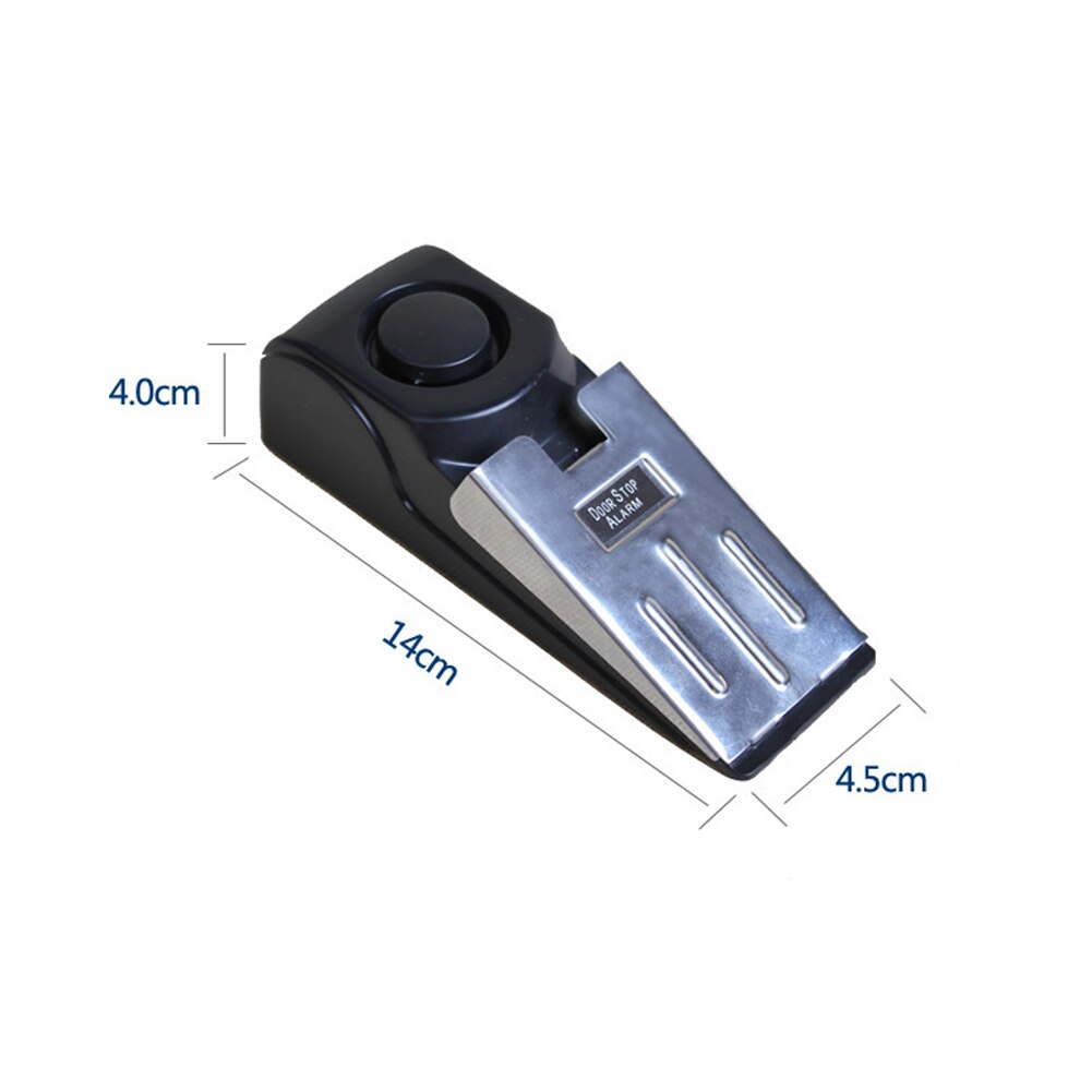 Portable Door Stop Alarm Home Travel Security System Safety Wedge Alert Wireless