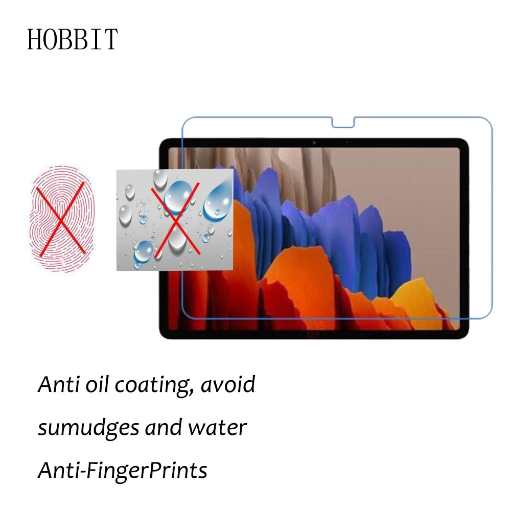 3 sztuk dla Samsung galaktyka patka S7/S7 plus A7 2020 tablet ekran ochraniacz 0.15mm Nano odporne na zarysowania przeciwwybuchowe film nie szkło