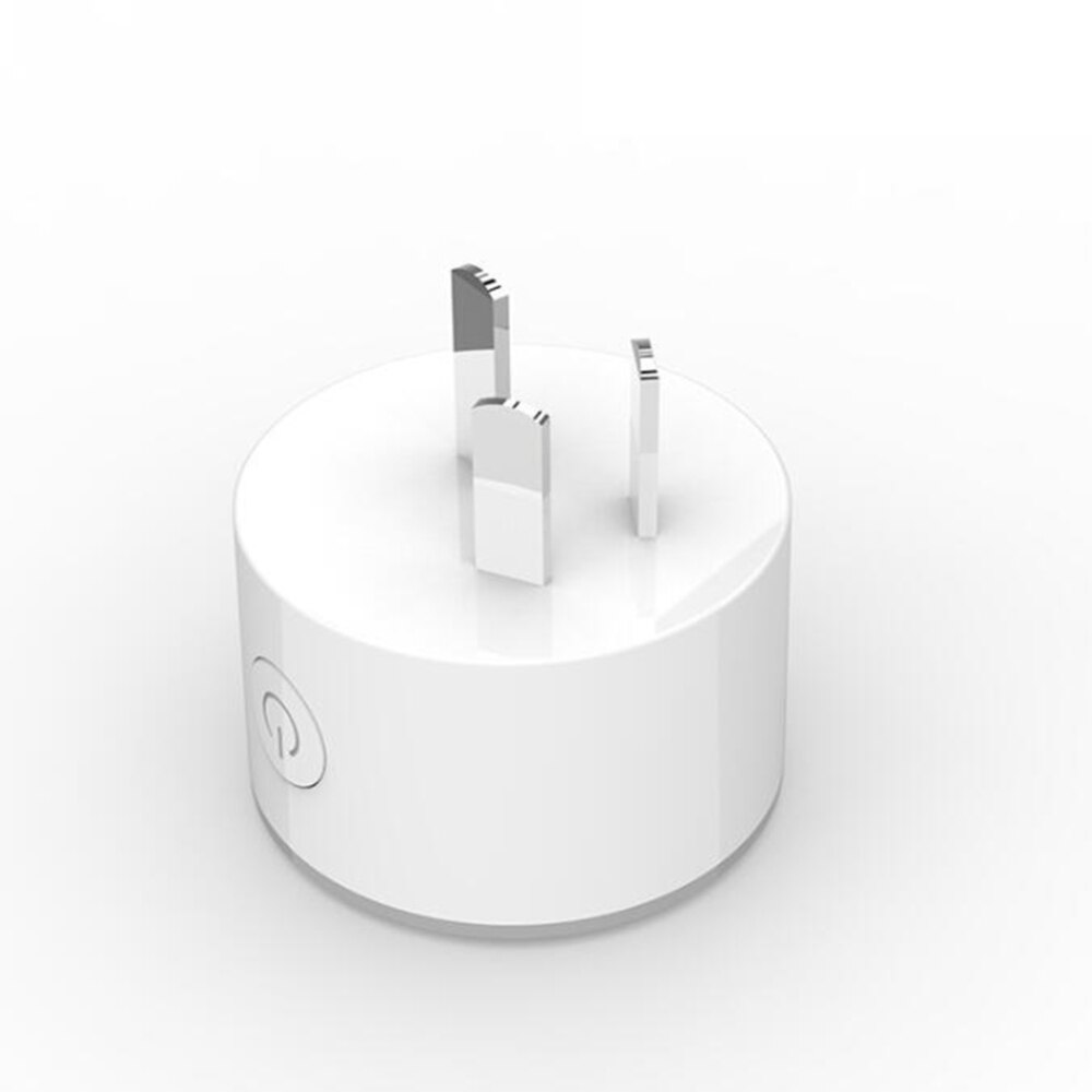Smart wifi-stik wifi hjem smart au-stik med timerudtag strømstik strømmonitor fjernbetjening til android/ios telefonapp