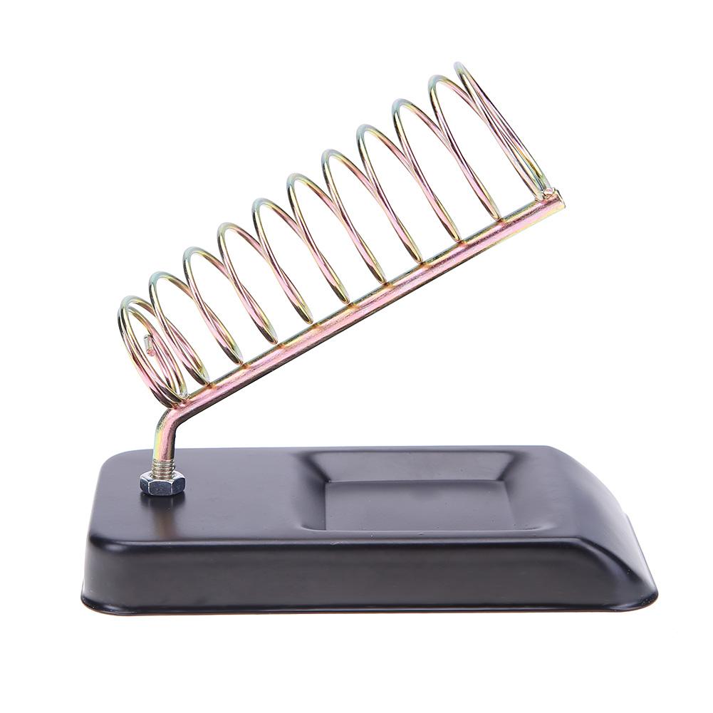 Soporte de Metal para soldar, Base de Metal sólido, estación de soporte portátil para trabajo eléctrico, 1 pieza